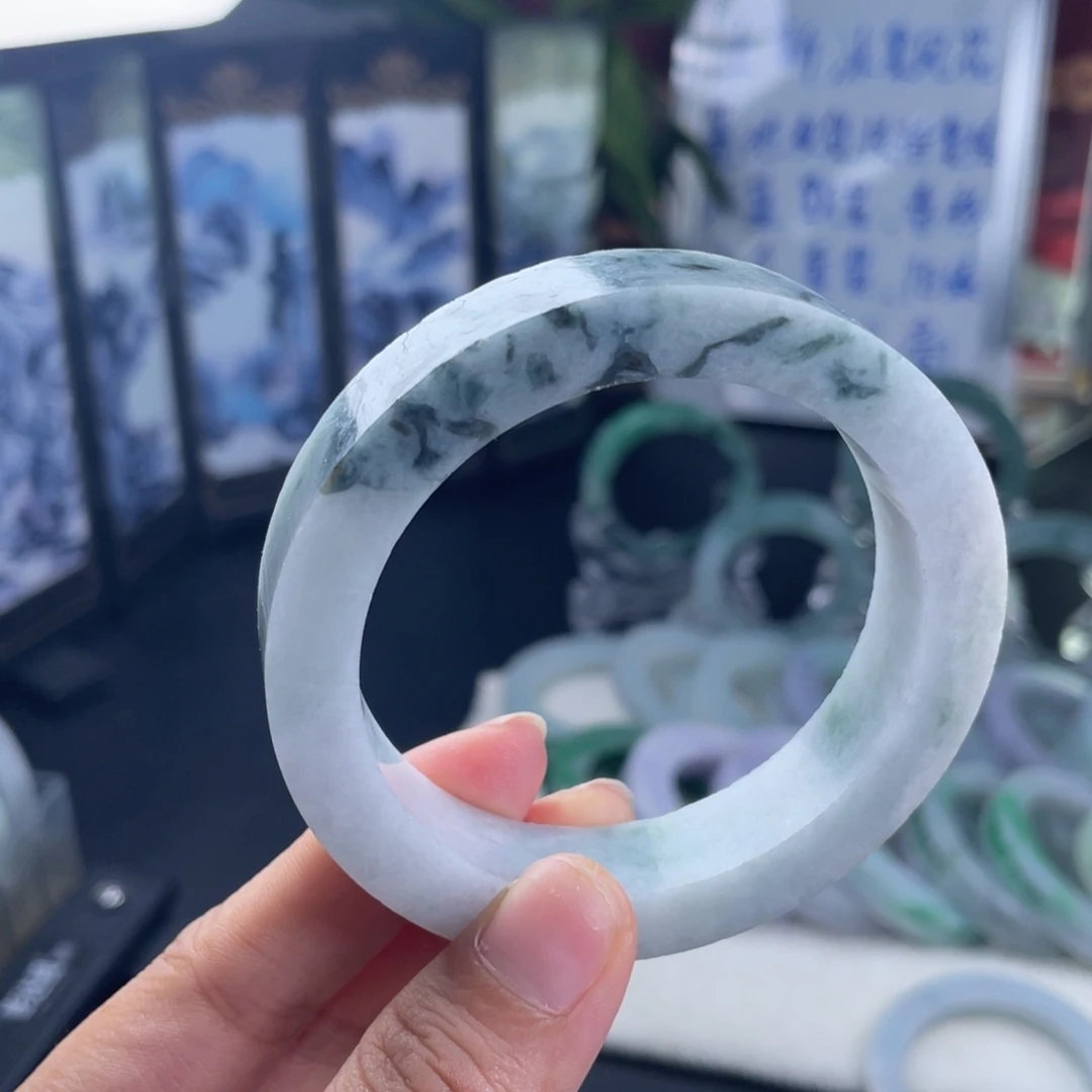 定制翡翠未镶嵌 纹裂漏