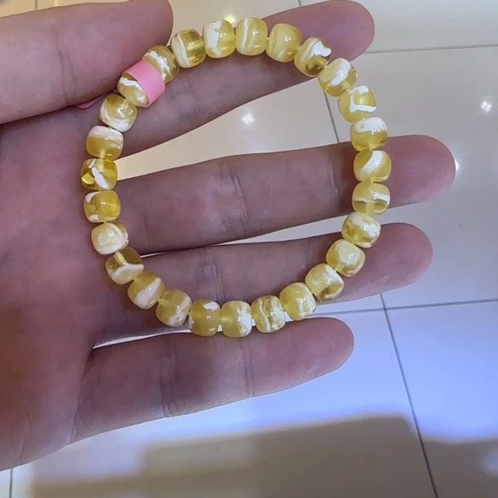 手链琥珀未镶嵌蜜蜡