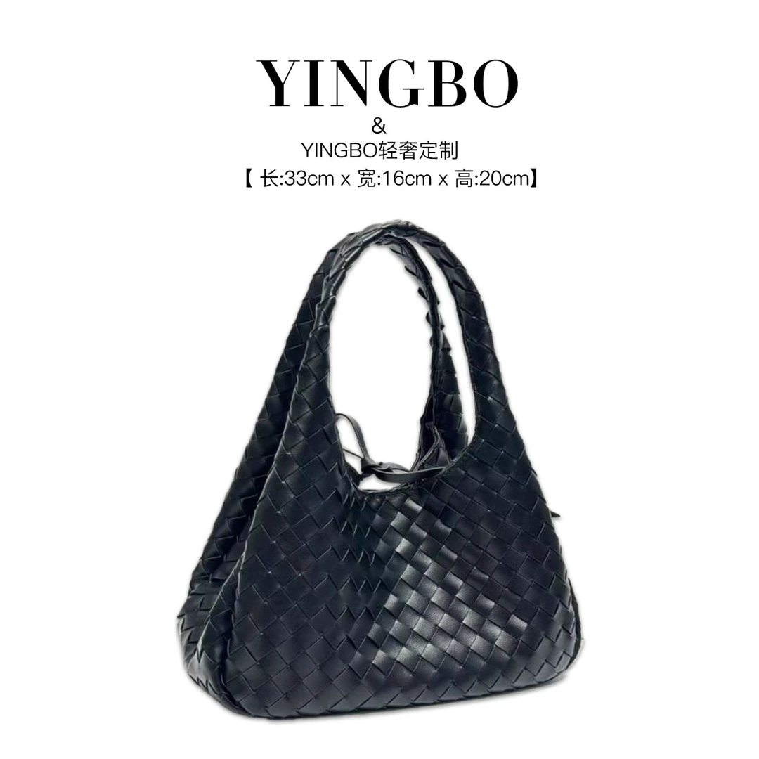 【英柏甄选】XKY-1258-黑色 小众设计感单肩包百搭女包