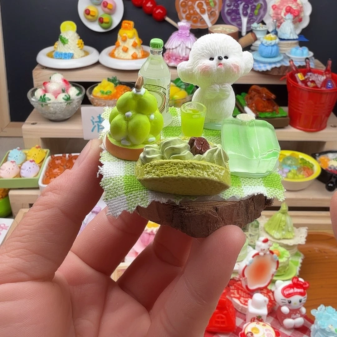 树脂食玩冰箱贴 凭开箱视频售后