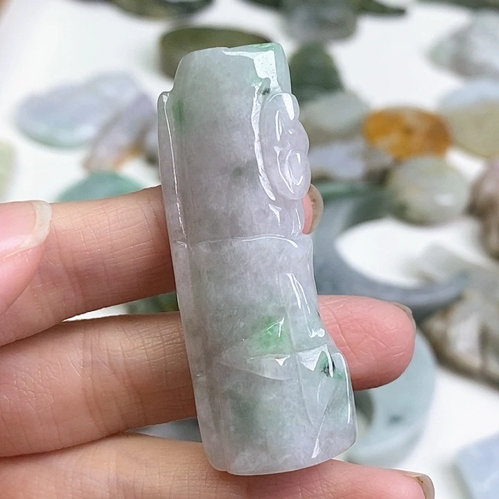 翡翠未镶嵌颈饰天然翡翠57