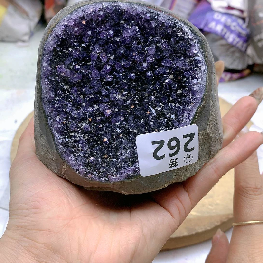 紫晶大型摆件（非配饰）未镶嵌