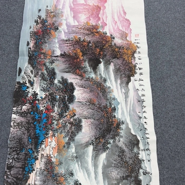国画宣纸纯手绘字画