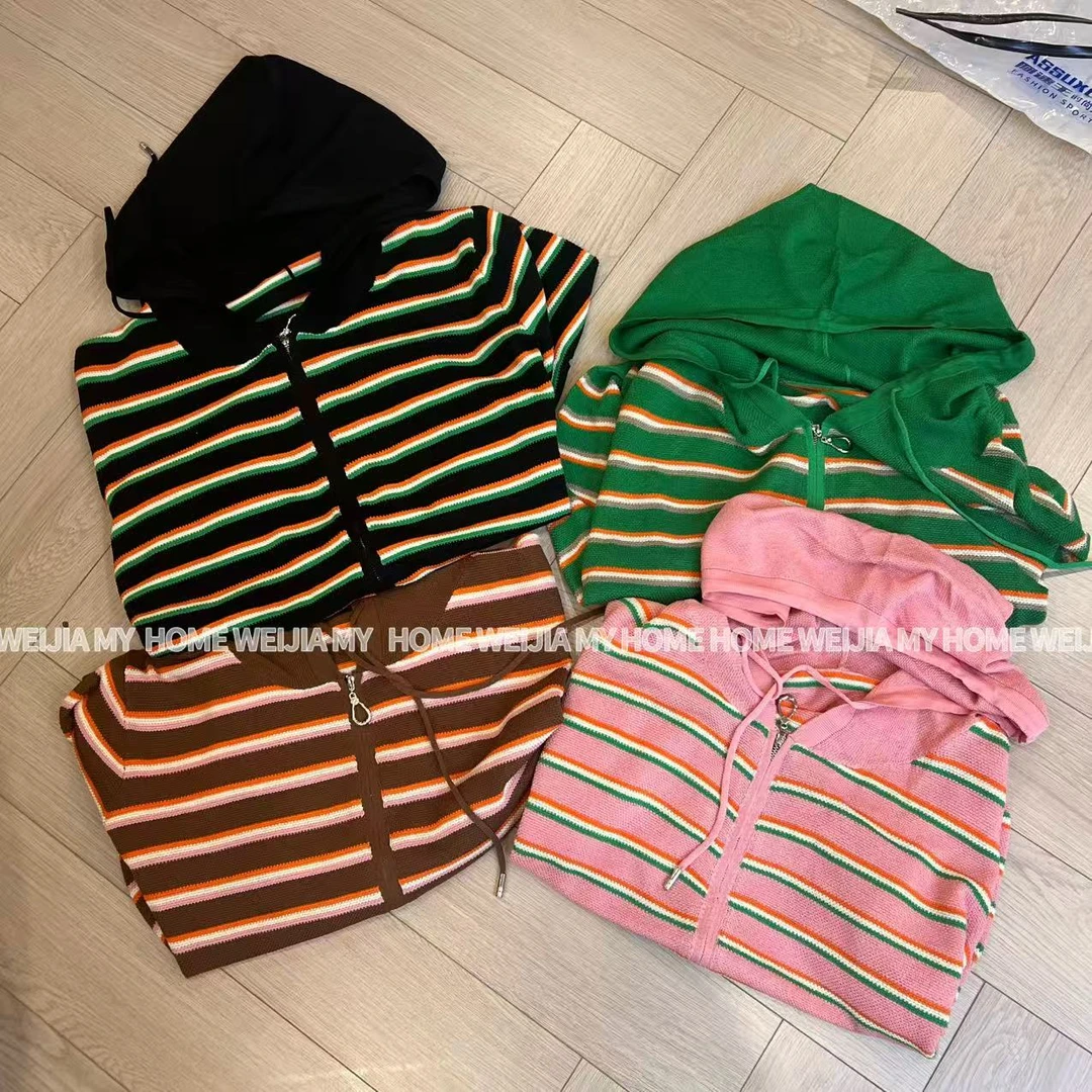 【WJ】春款 崔 3009 五色针织上衣（均码）