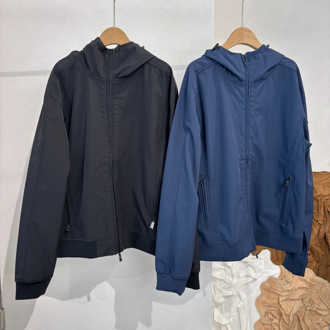 CSY5015 意大利客人订单 双色男款连帽外套