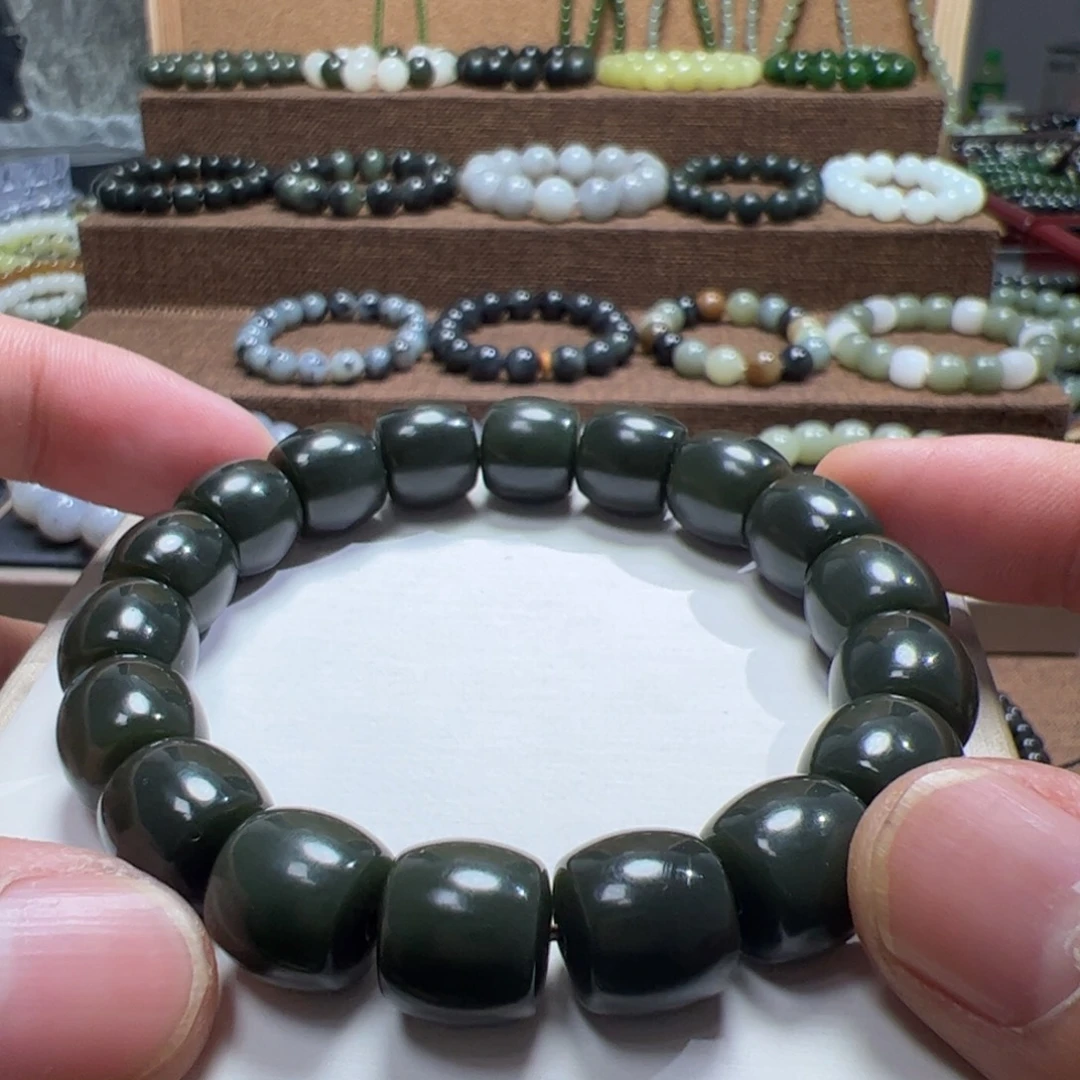 和田玉（糖玉）未镶嵌手链