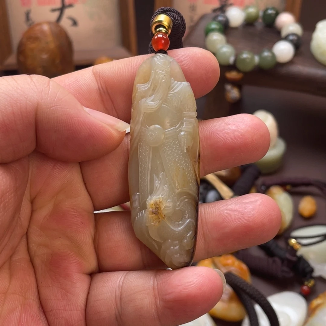 和田玉（子料）未镶嵌挂件