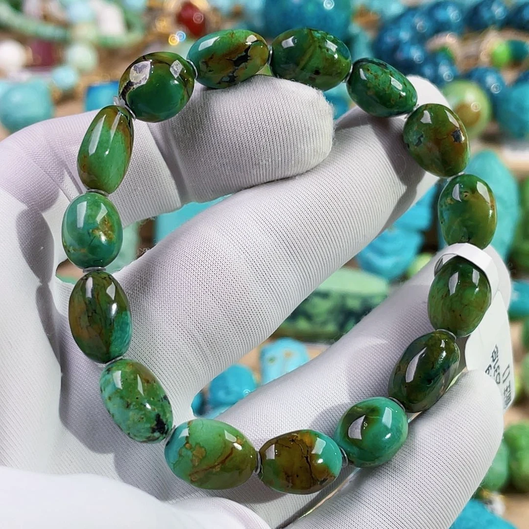 绿松石未镶嵌珠宝奇石9mm