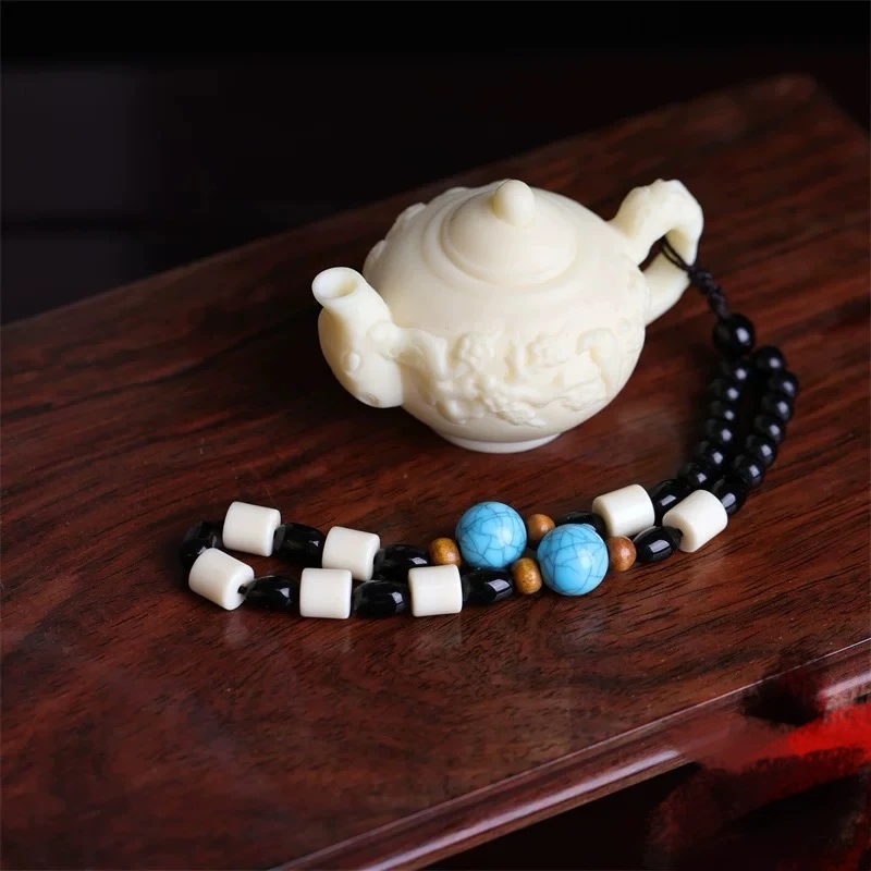 象牙果茶宠把把壶-B-0043（众）