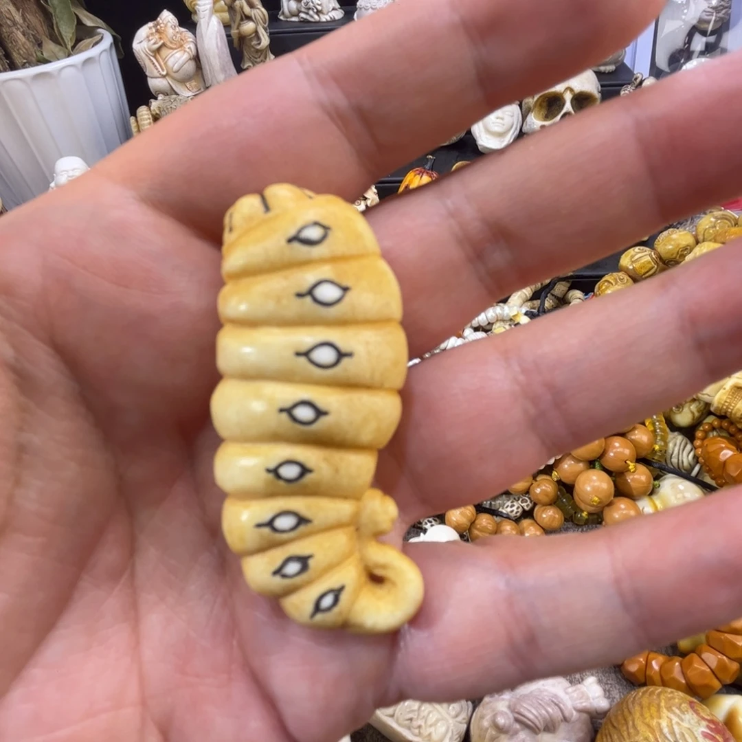 ****手串/手链驼骨鹿角毛毛虫