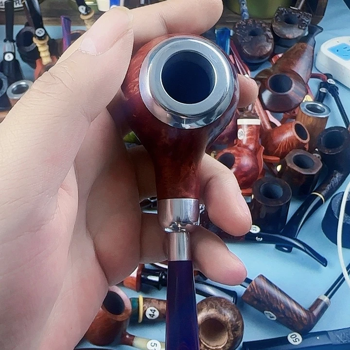 天***涯石楠木军插苹果烟斗