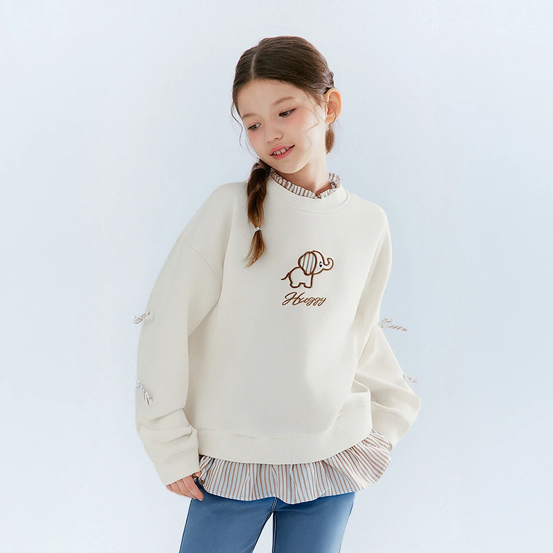 【加绒卫衣合集】笛莎童装女童卫衣秋冬季儿童洋气休闲套头上衣