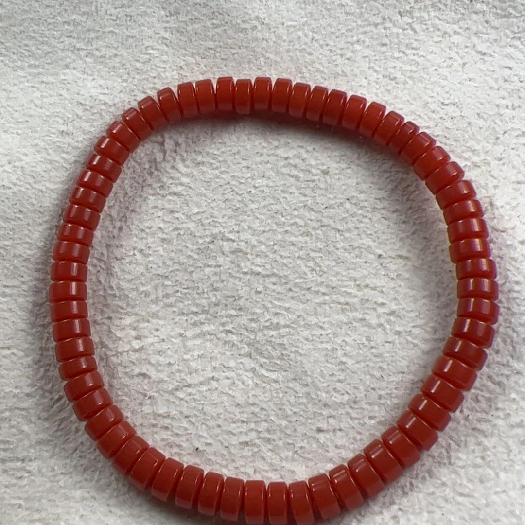 南红玛瑙手串未镶嵌