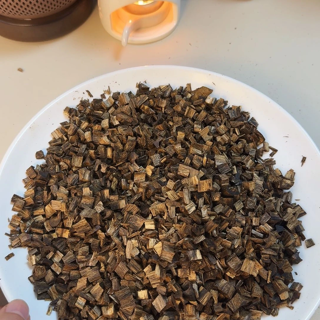 沉香沉香碎屑油叶子醇化小米粒100克