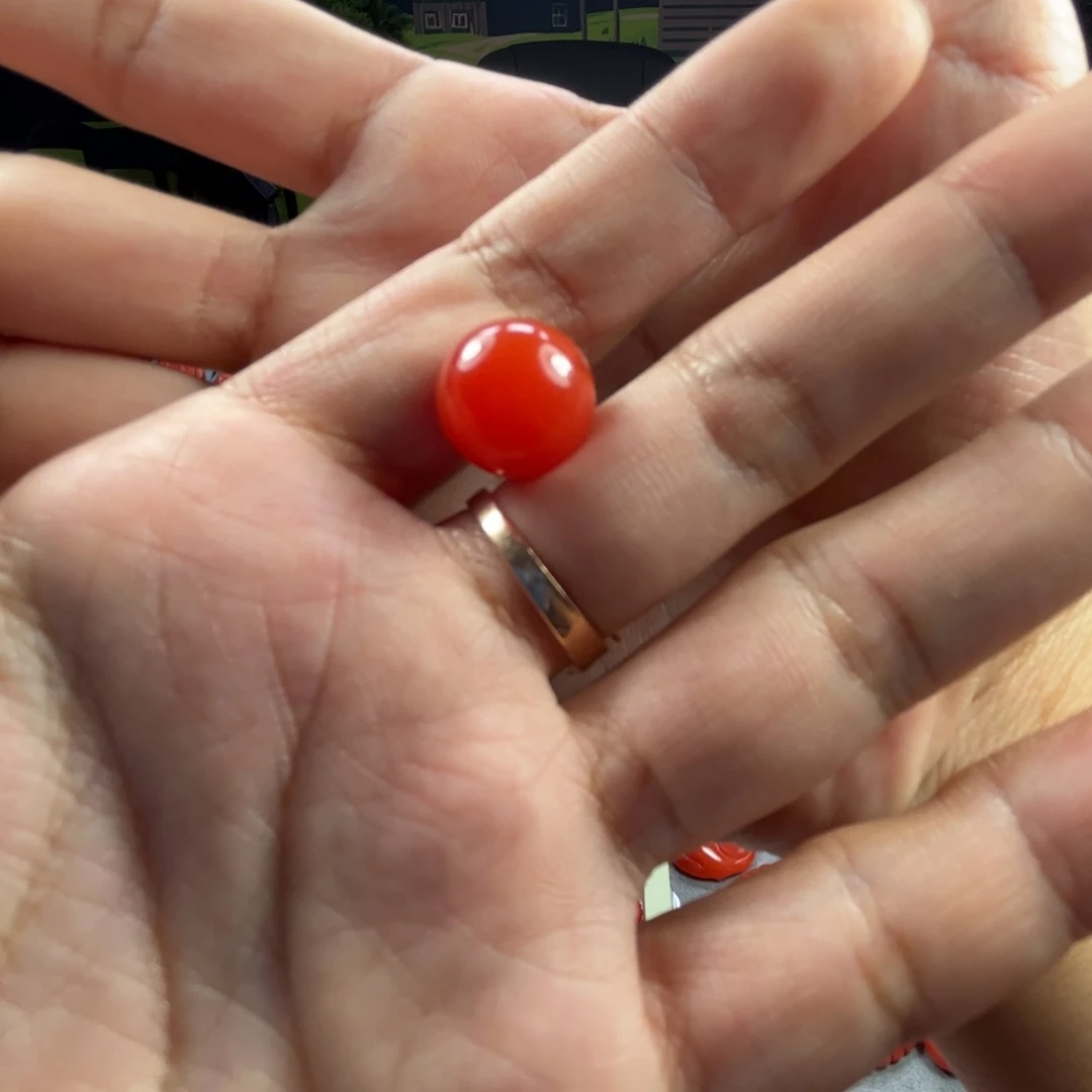 茶***后未镶嵌手链南红玛瑙