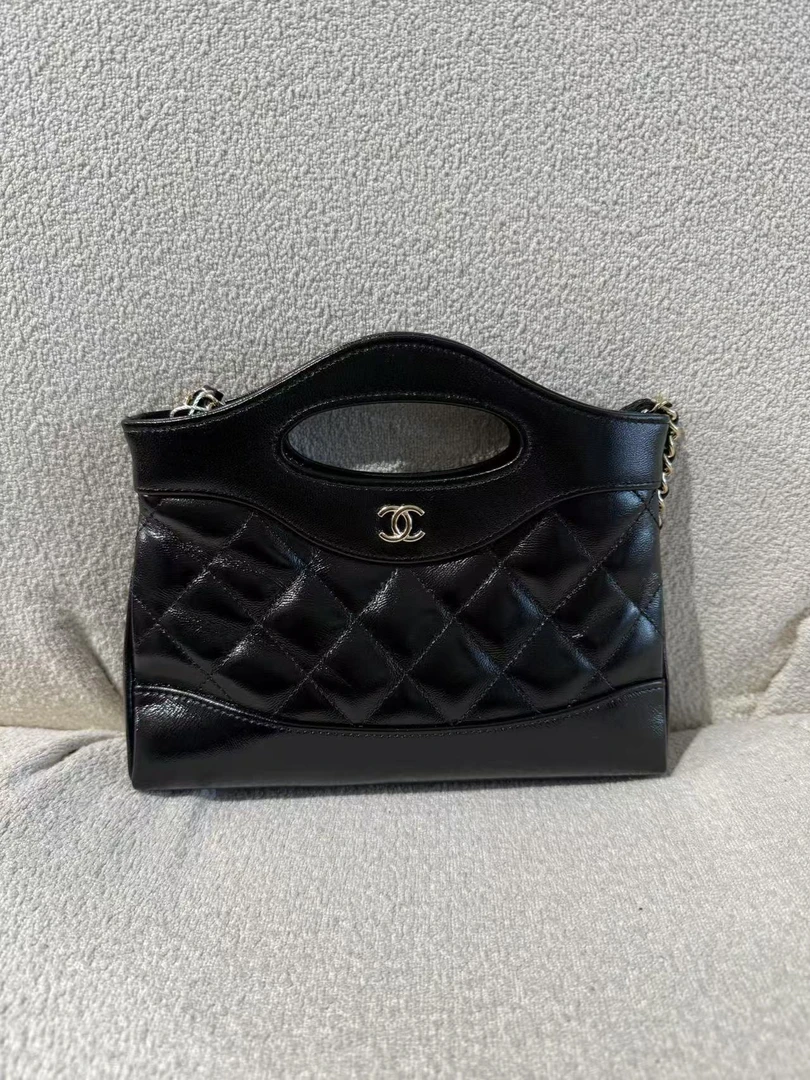 99新 Chanel/香奈儿 31bag nano黑金包/公价无/优选