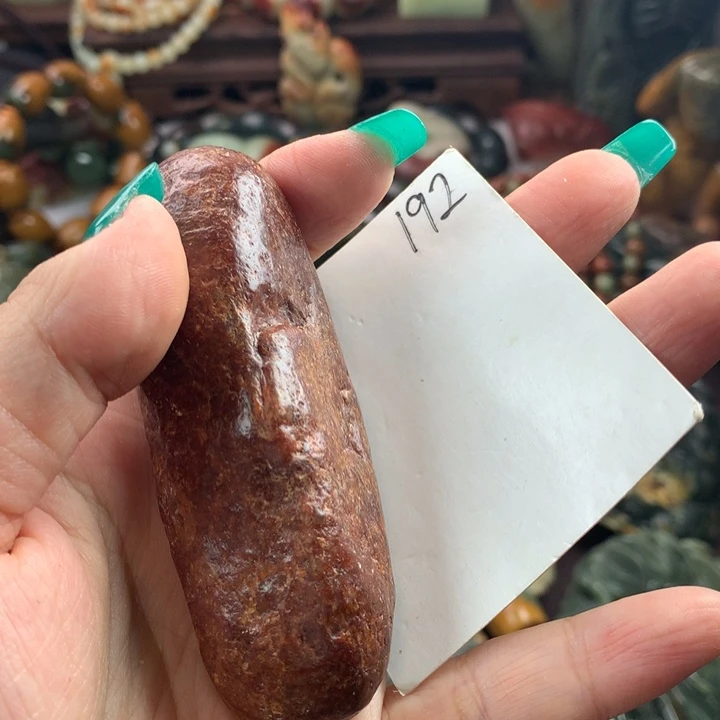 岫岩河磨玉（透闪石质玉）把件未镶嵌