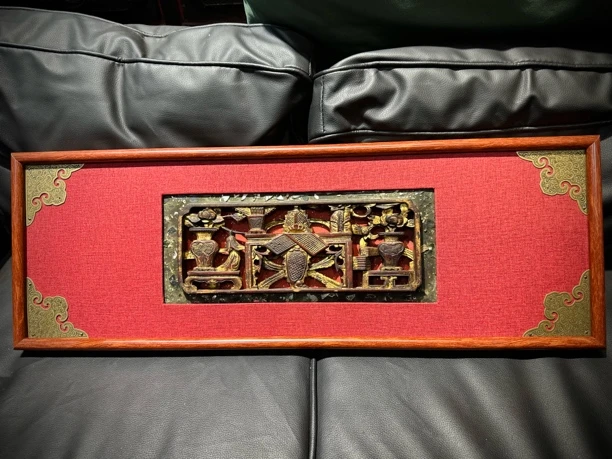 永春工精品木雕花板