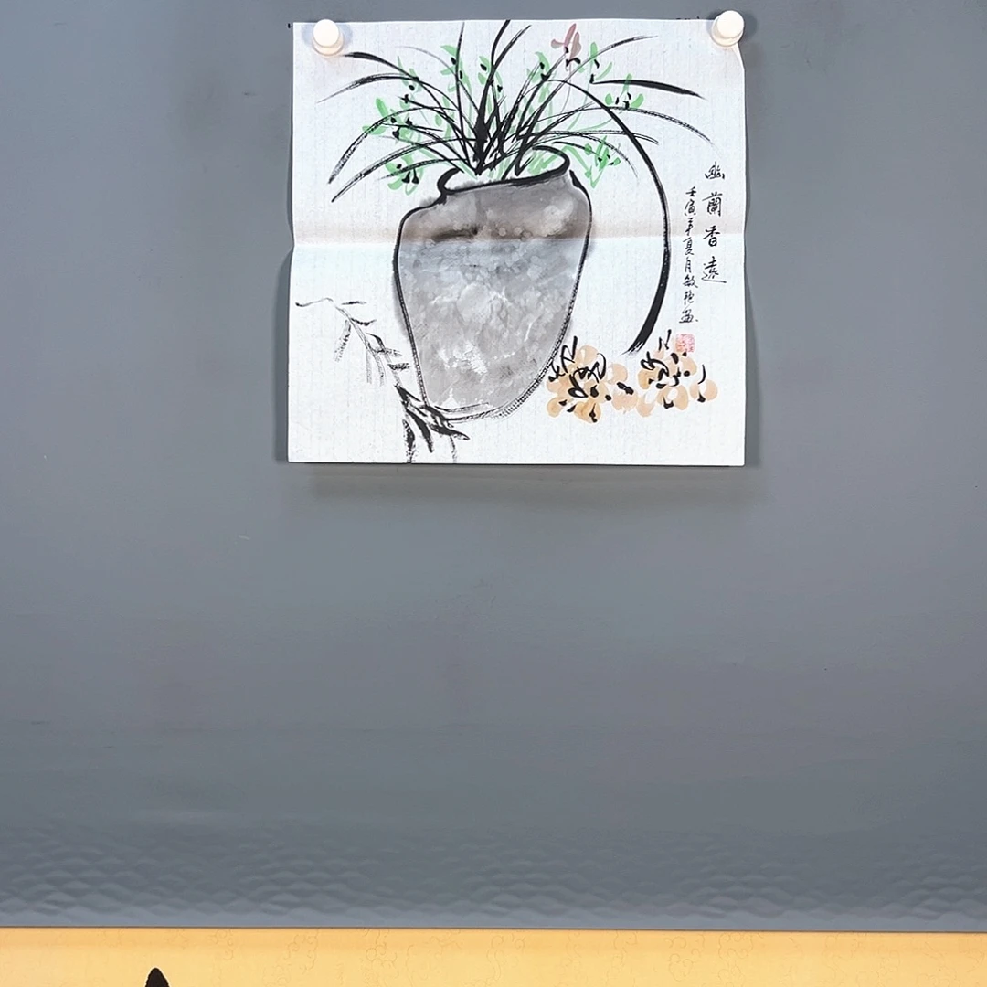 国画297 花鸟和蝴蝶都会出现