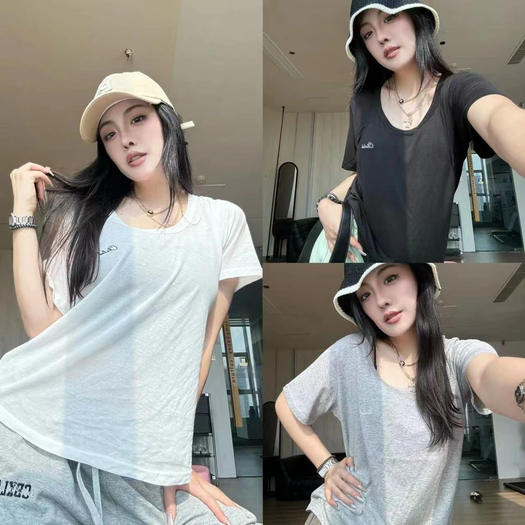 CBXLAB街舞潮牌慵懒爵士短袖休闲女三色街头上衣百搭时尚韩版辣妹