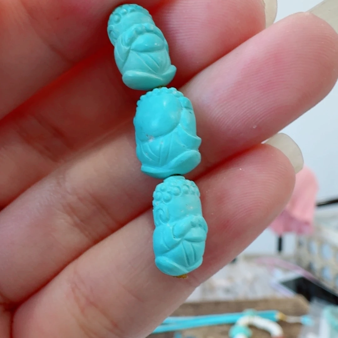 未镶嵌绿松石珠宝奇石