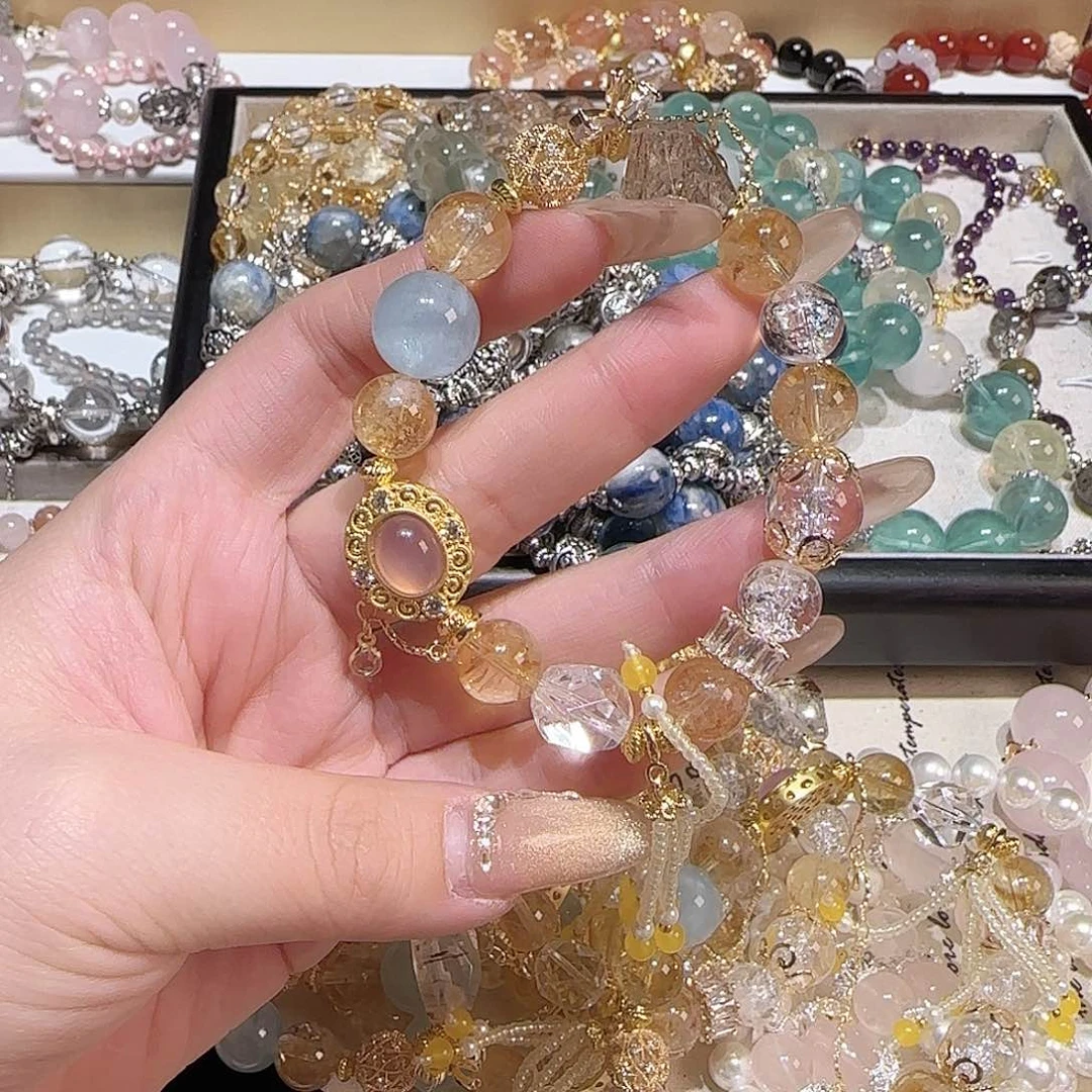 水晶手链未镶嵌八