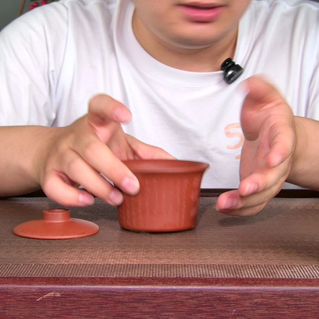 茶杯紫砂高货放漏