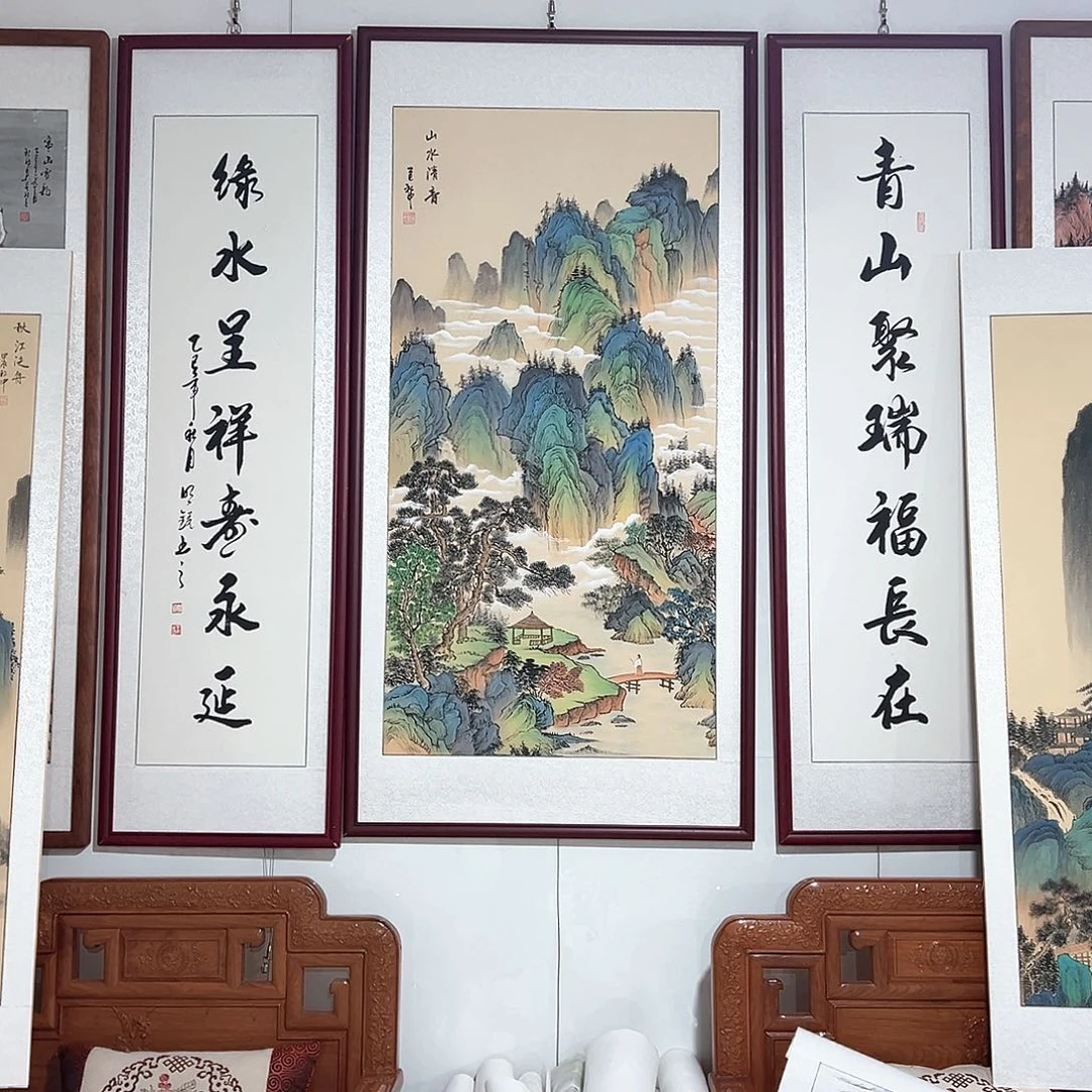 卡***虎国画手绘保证质量保证