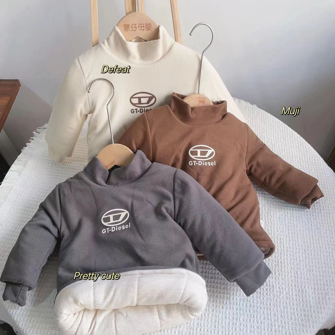 焱贝-【潮流英文2310143】变态厚打底衫