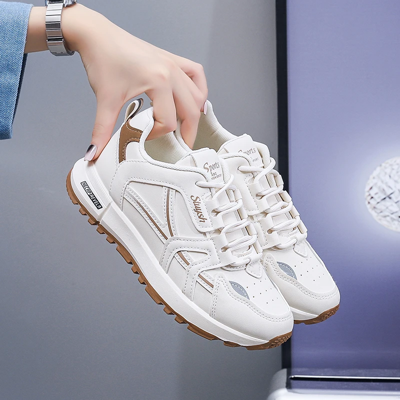 品牌断码运动鞋女2025春季新款软底防滑休闲鞋百搭减震跑步鞋女鞋