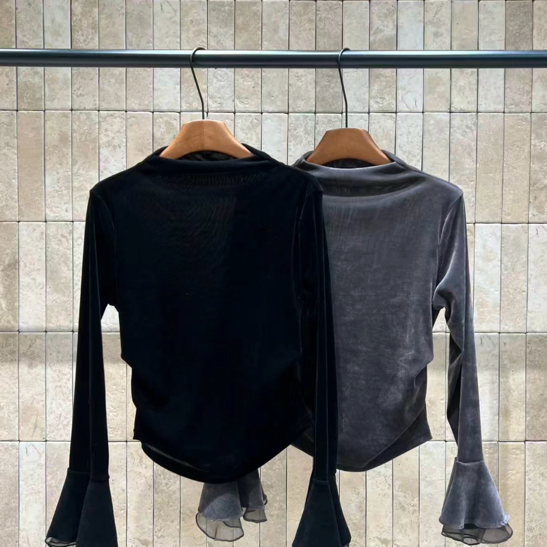 【零点家】2025秋冬新款小众设计款长袖上衣（233）NO退NO换