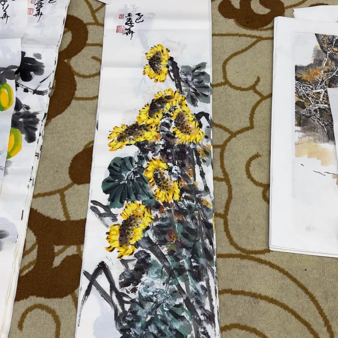 国画王孝华李欣主播