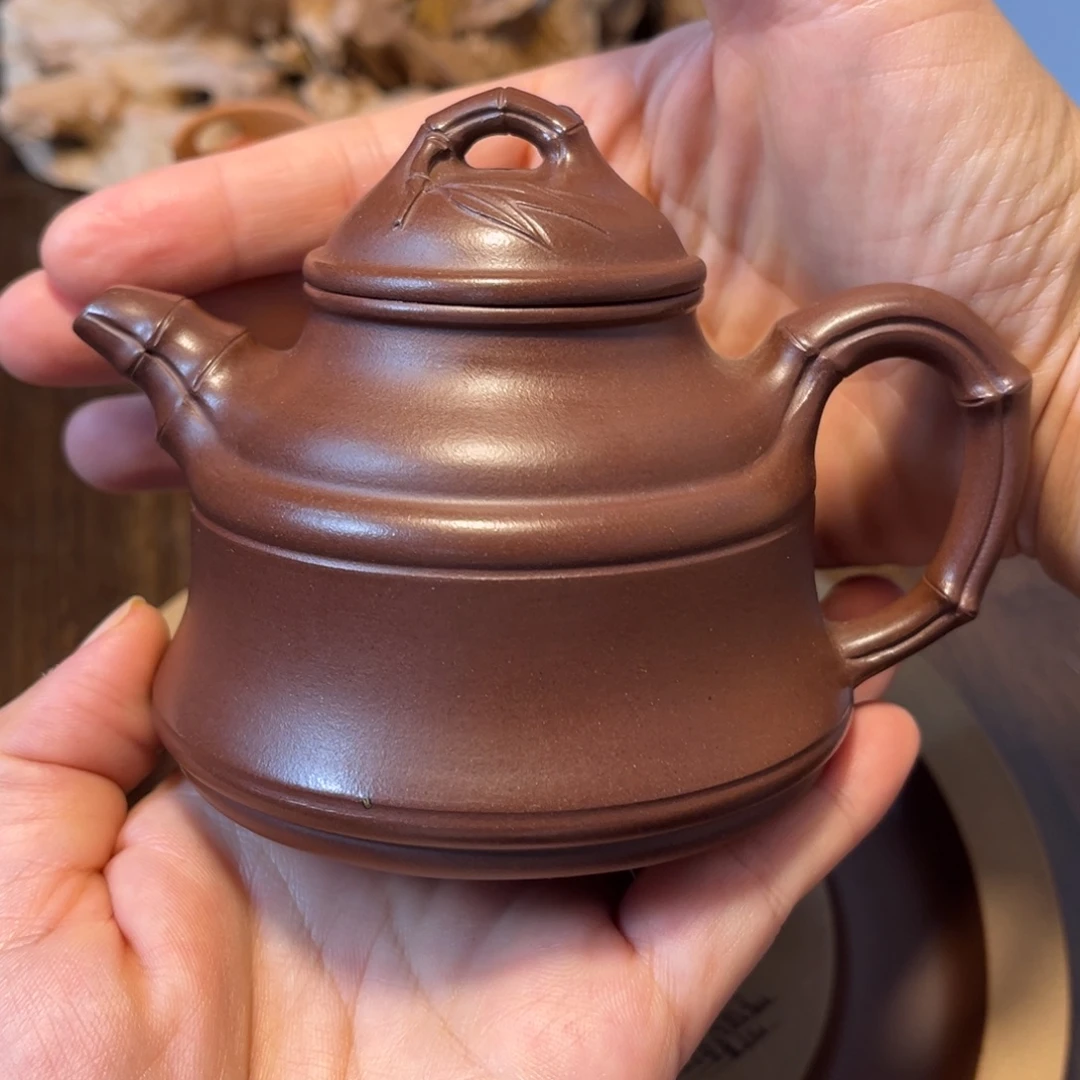 山***州茶壶紫砂宜兴紫砂茶具半手工制作