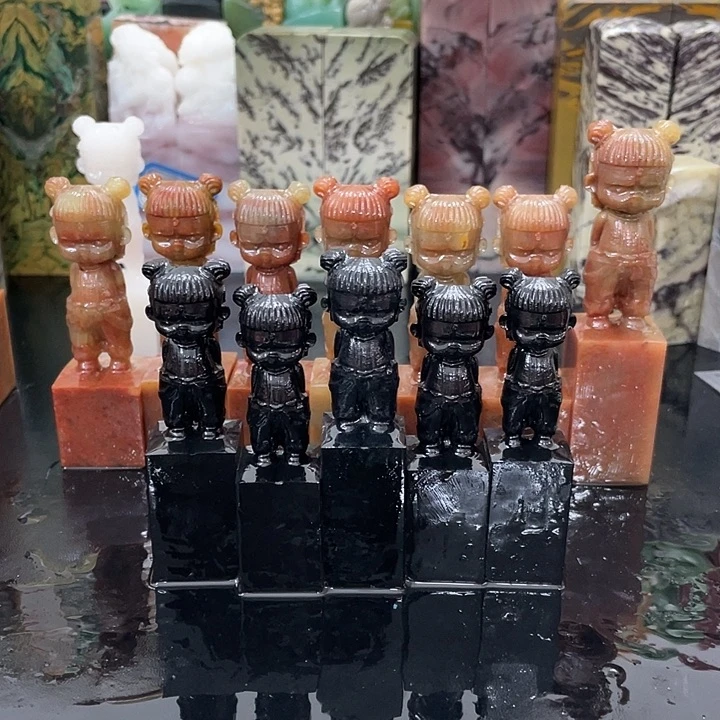 青田石哆**梦混合各种石