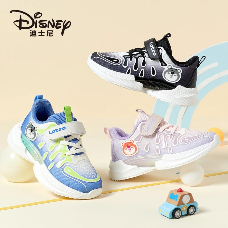 Disney/迪士尼春秋季新款透气网面学步鞋软底幼儿舒适休闲稳步鞋