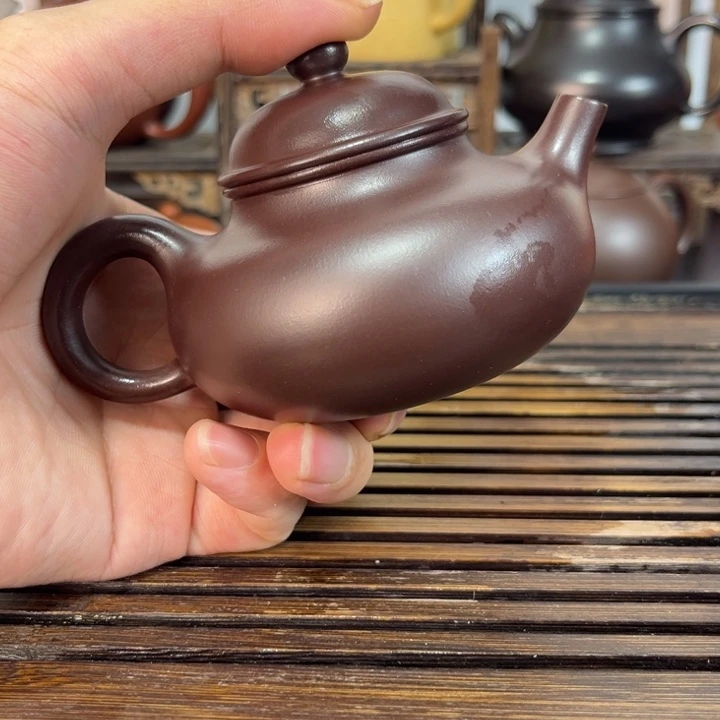 紫砂茶壶原矿紫砂手工制作