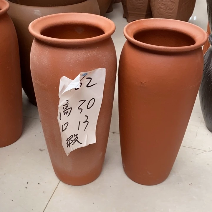 粗陶红陶绿植花盆162