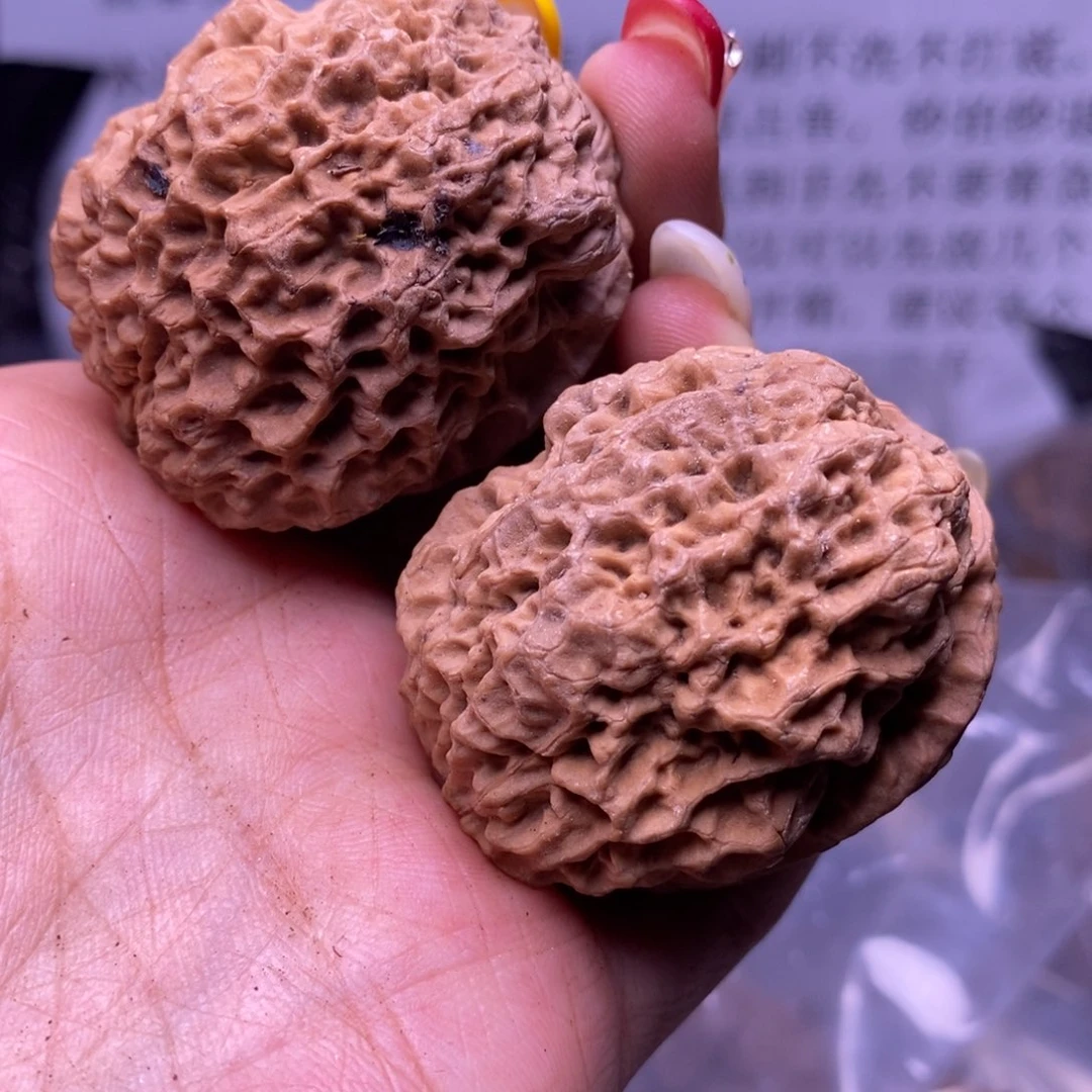 把件文玩核桃云南野生铁核桃94号41mm