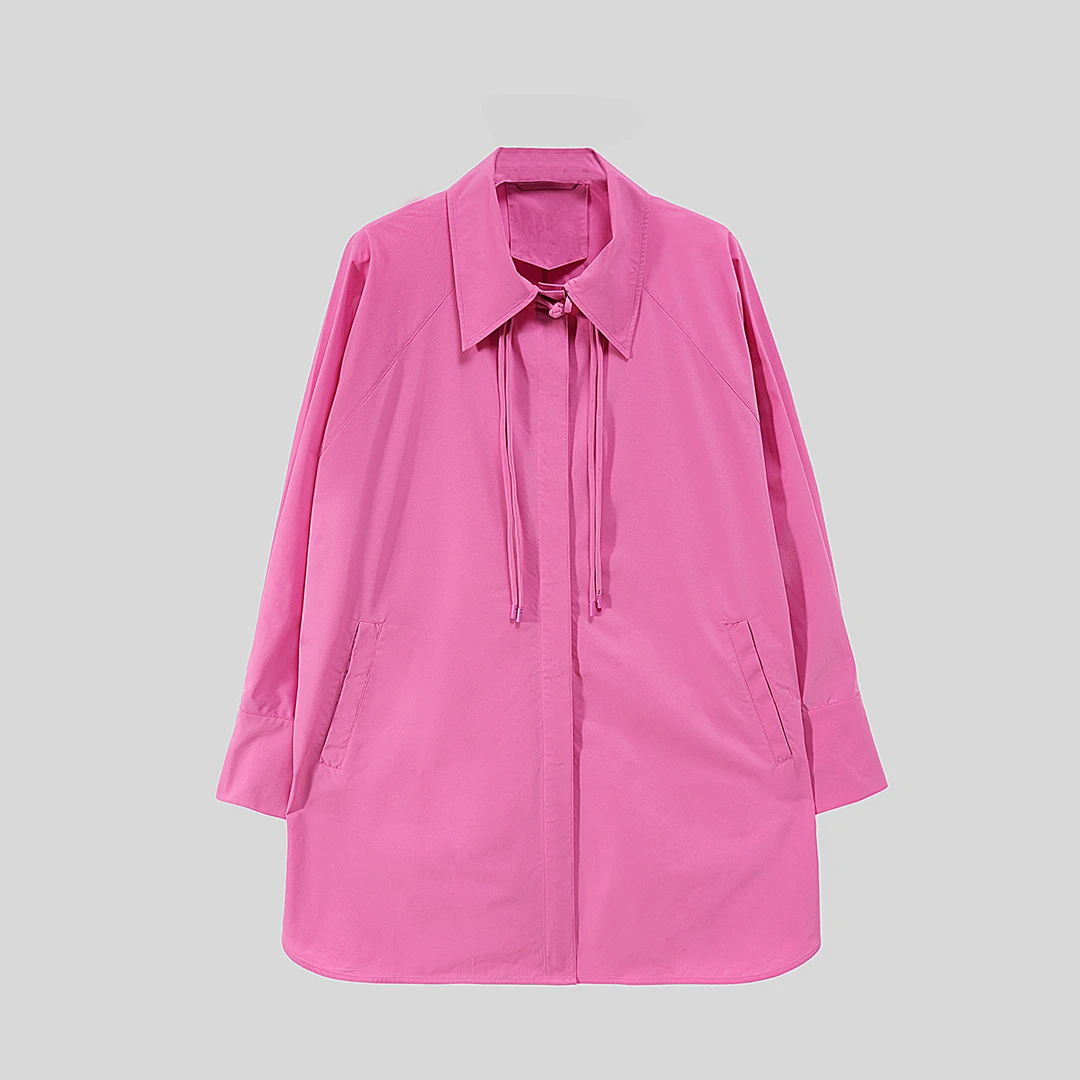 【多巴胺防晒风衣】2025新款女士中长款风衣s899