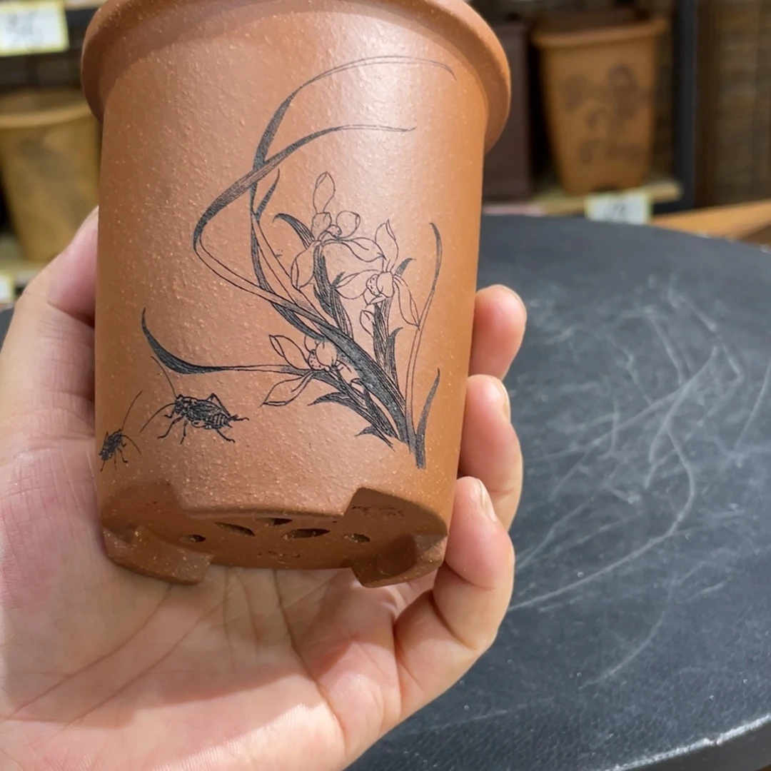 紫砂花盆紫砂花盆在这里