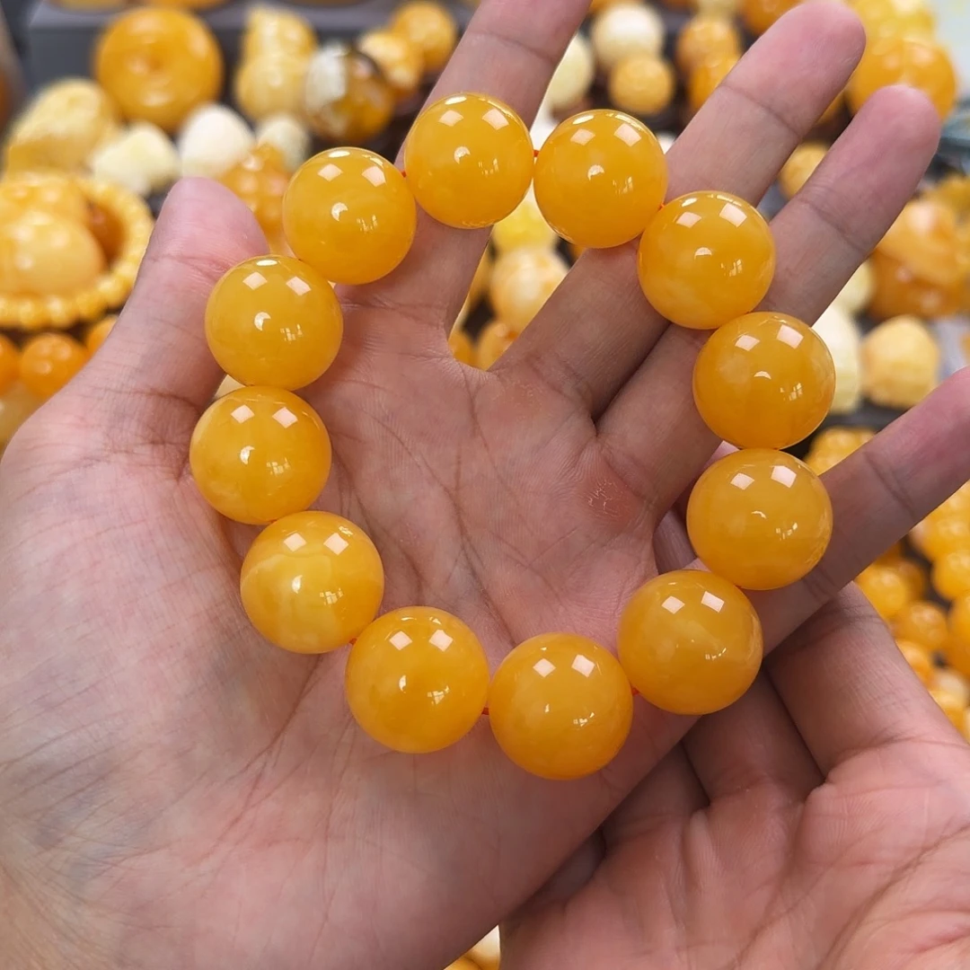 琥珀未镶嵌珠宝奇石20mm同料