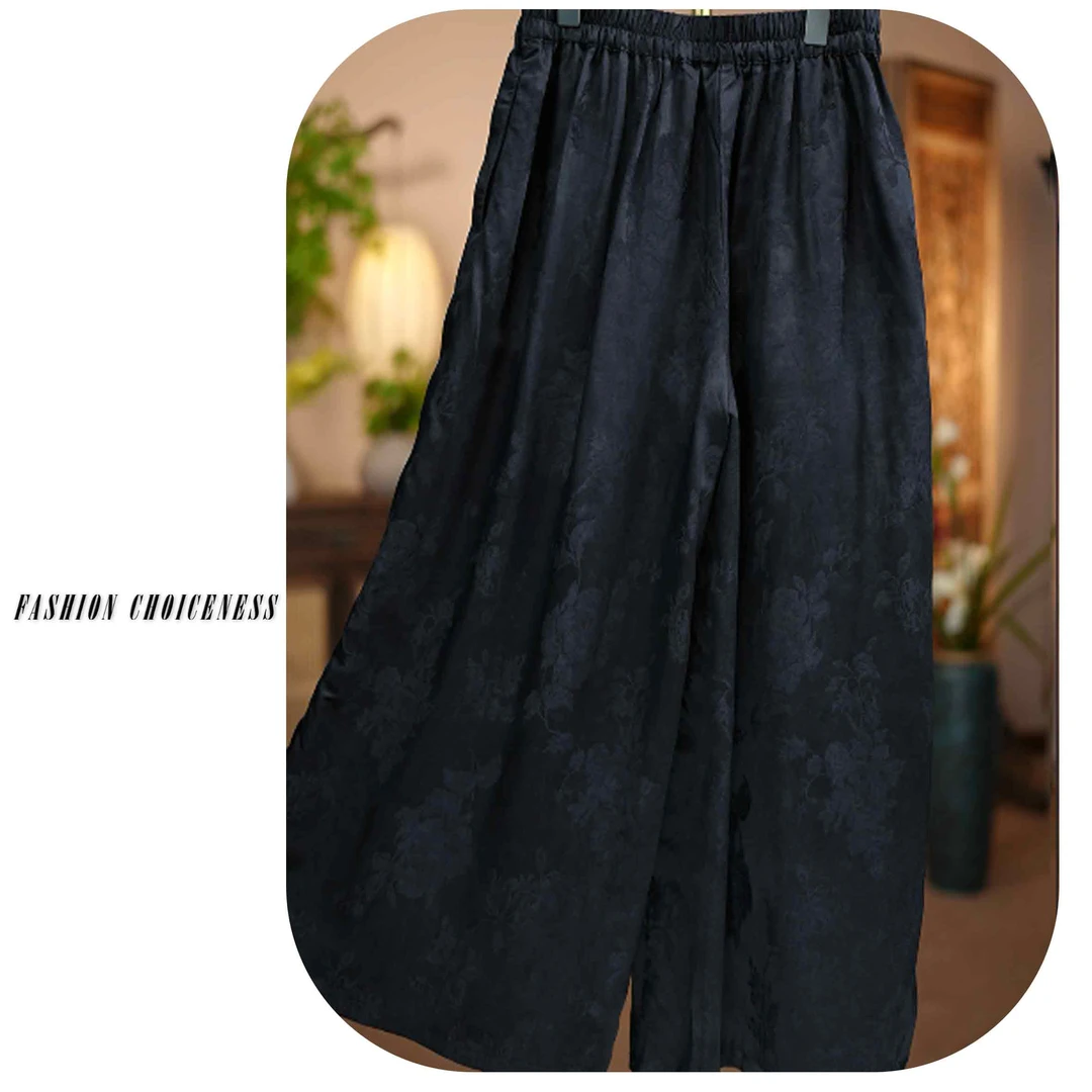 （裙裤）新中式国风夏季新款上新日常时尚显瘦裙裤女