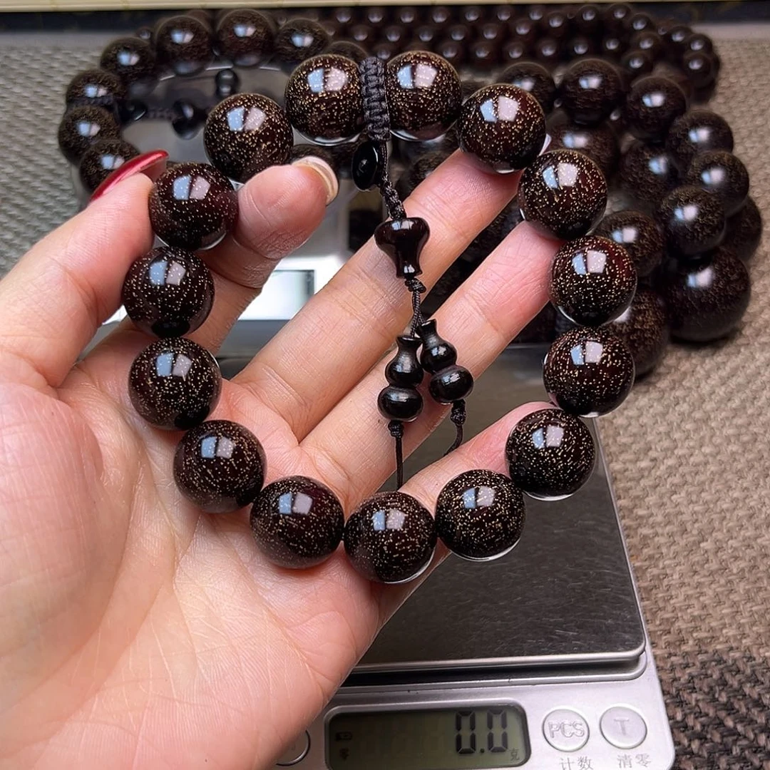 檀香紫檀（小叶紫檀）1.5 15颗爆星