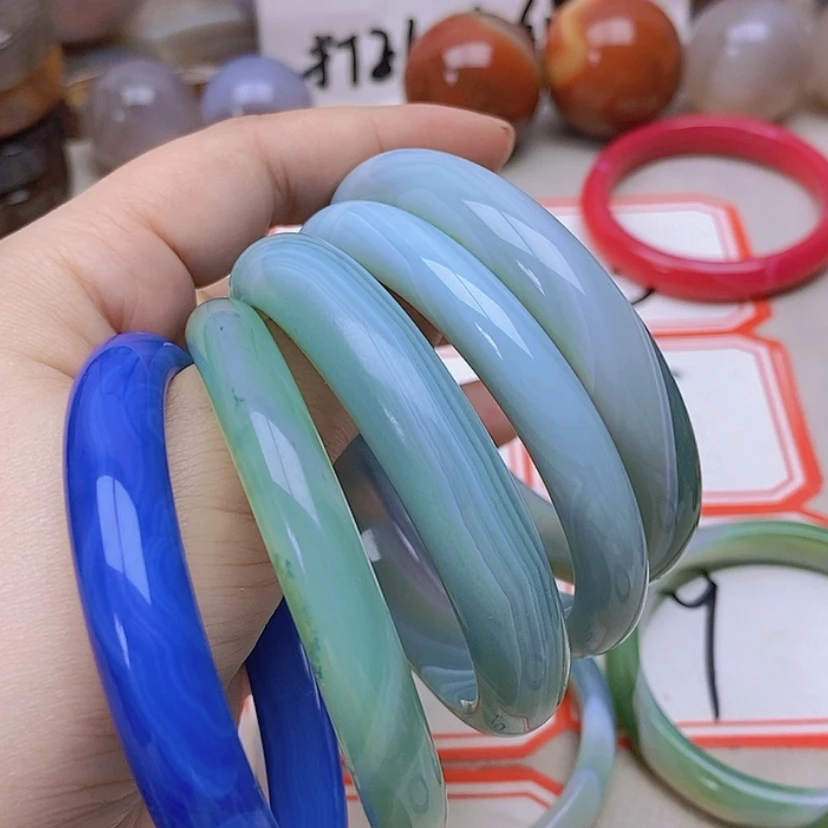 【闪购商品】玛瑙/玉髓未镶嵌珠宝半成品勿***、