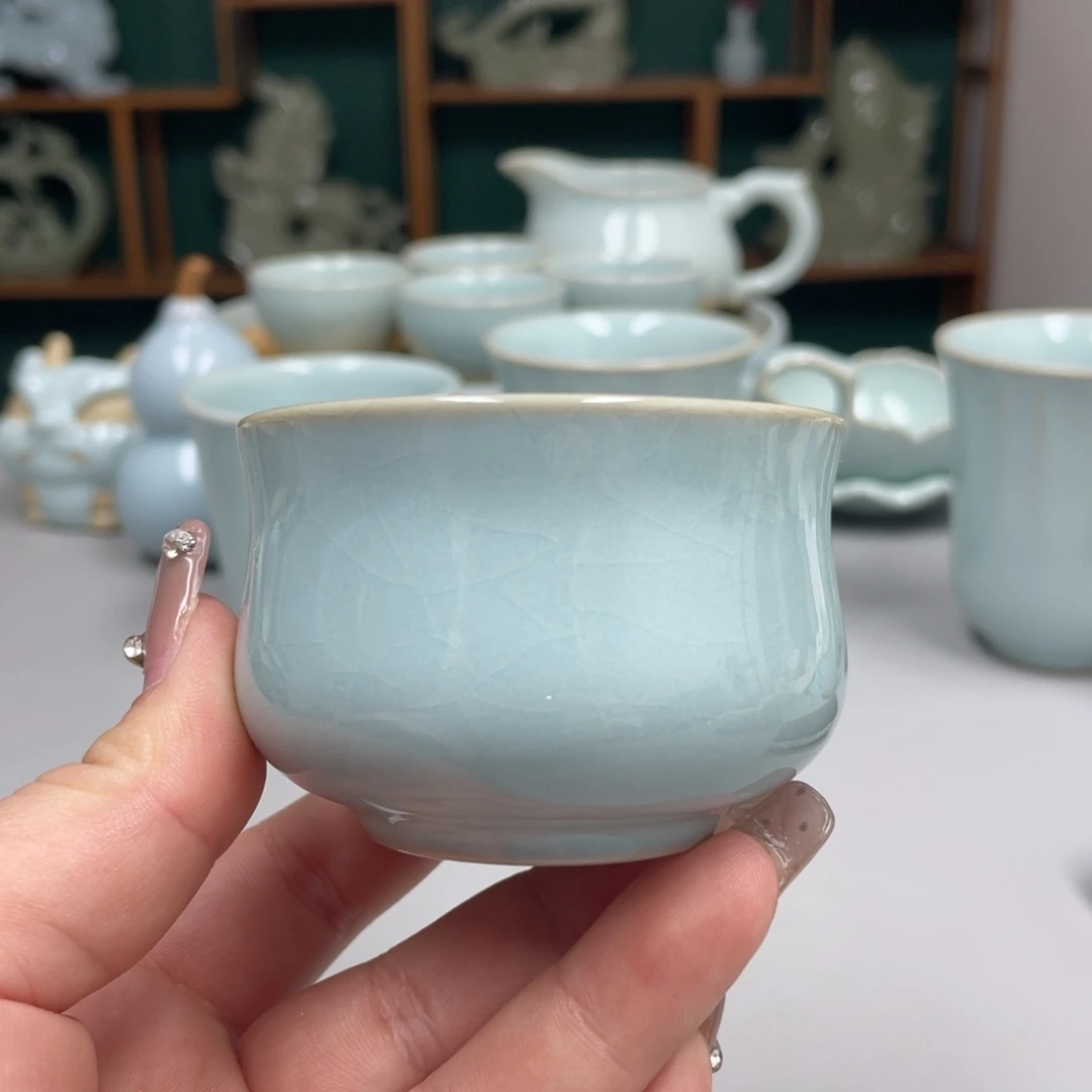 标***瓷如意杯张君老师不带礼盒