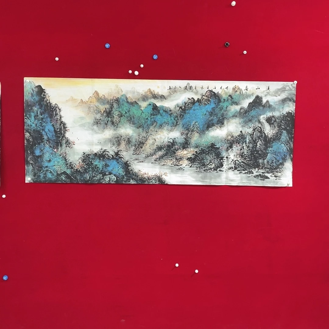 国画凌行志老师手绘国画作品