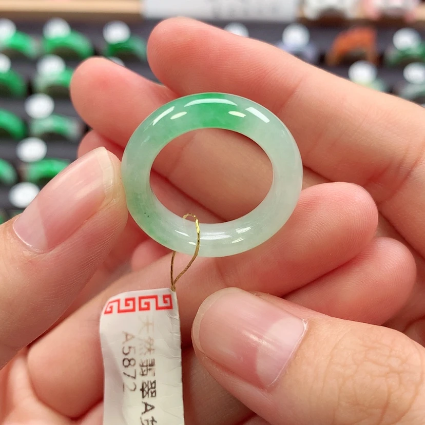 【闪购商品】未镶嵌戒指翡翠14/15号