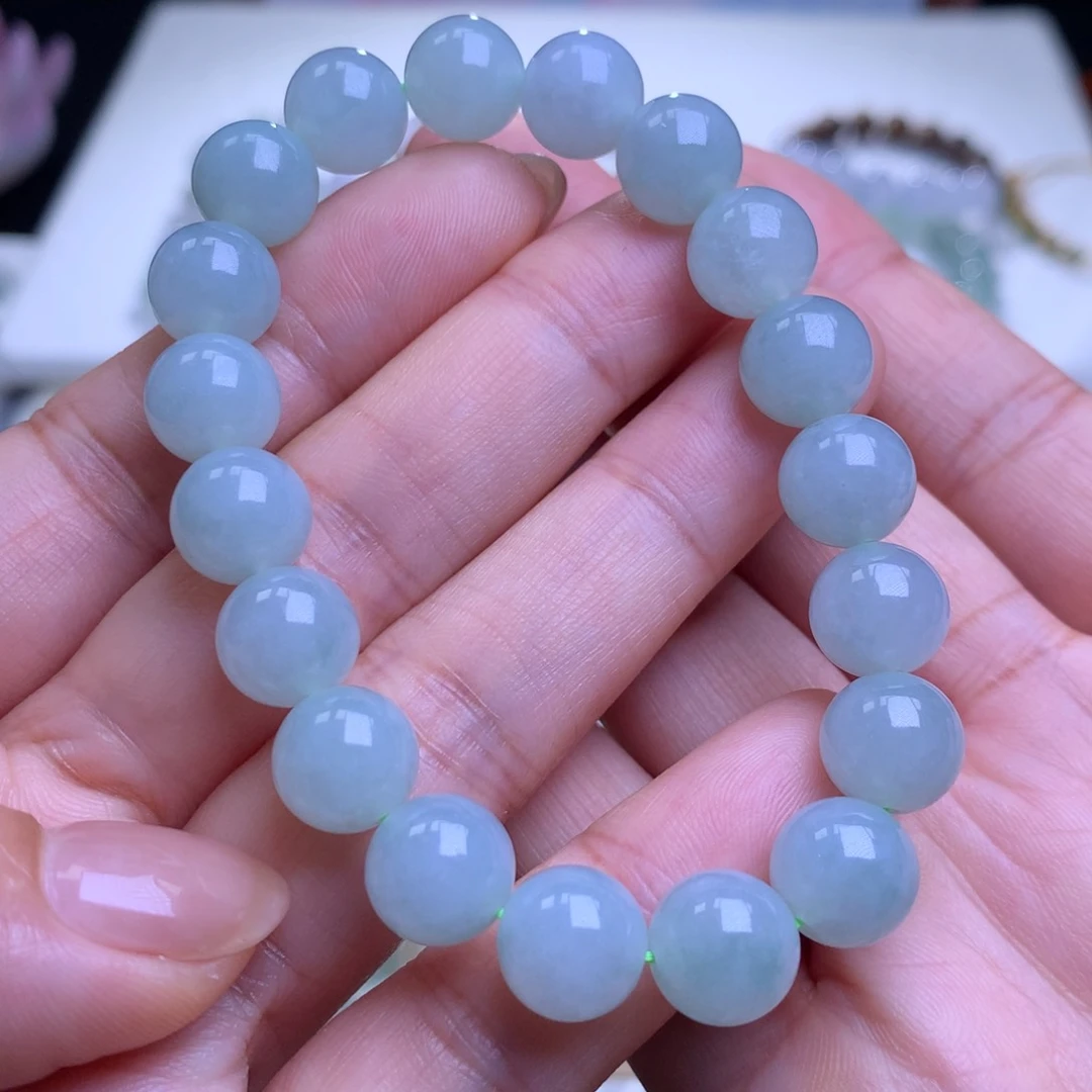 未镶嵌手链翡翠翡翠手串卡10