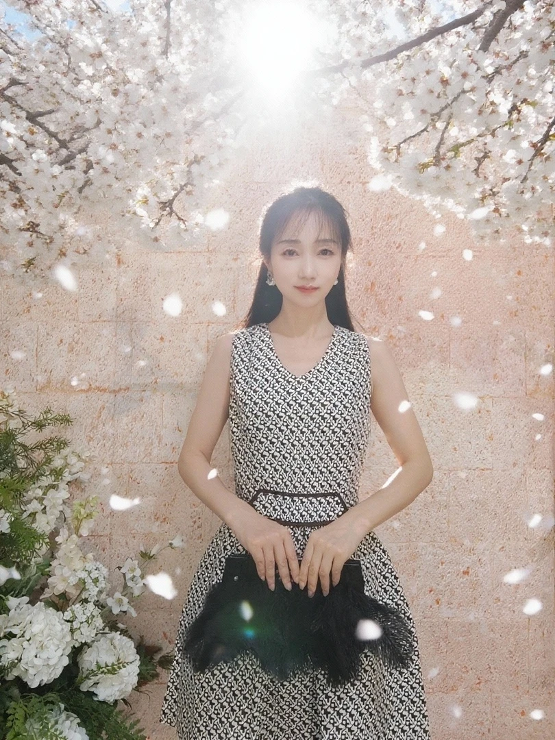 千金风定制提花连衣裙