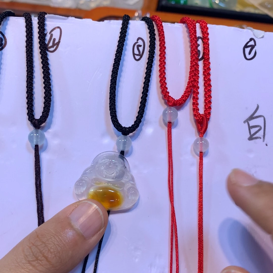 【闪购商品】玛瑙/玉髓颈饰未镶嵌麦*?